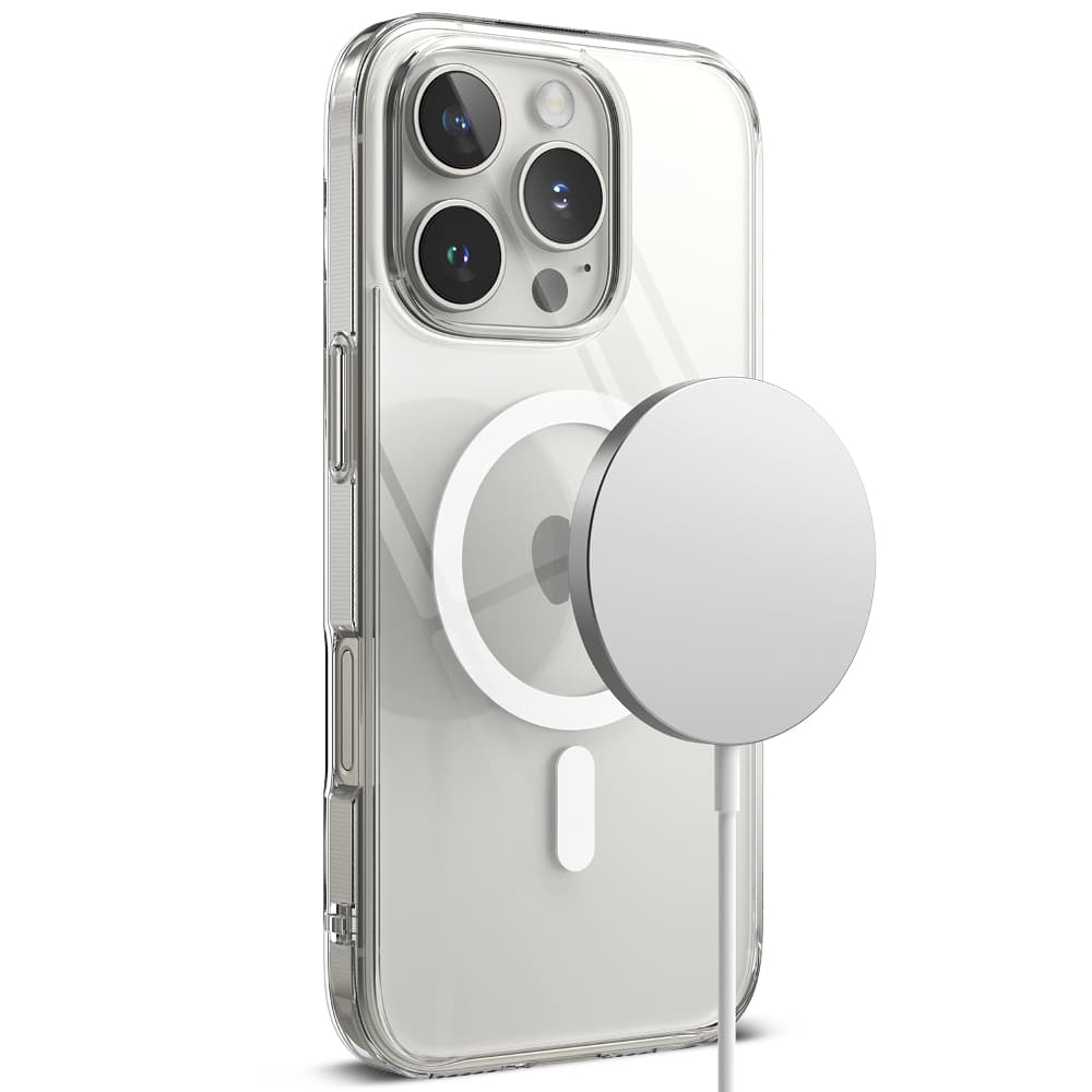 Kryt Ringke Fusion MagSafe pro iPhone 16 Pro Max čirý - náhled 3