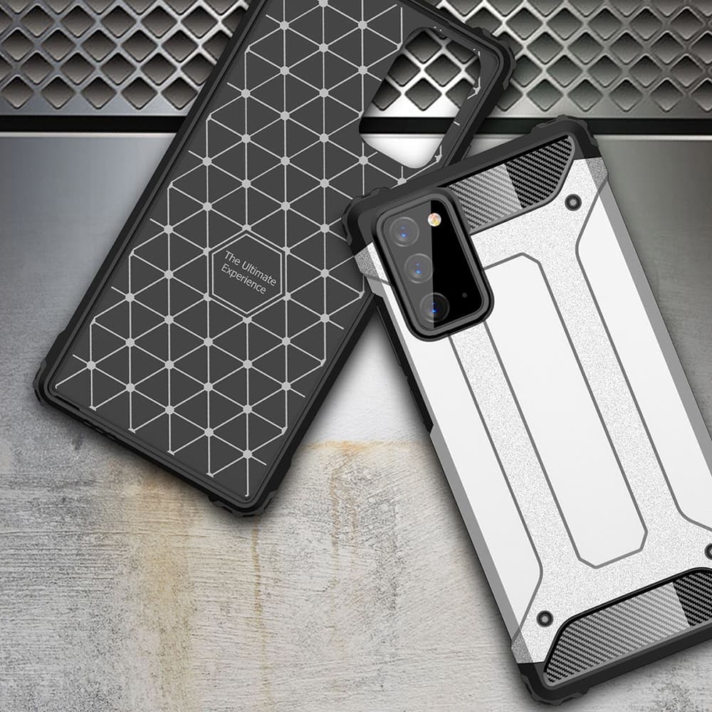 Techsuit Hybridní brnění Samsung Galaxy Note 20 Note 20 5G Černá - náhled 3