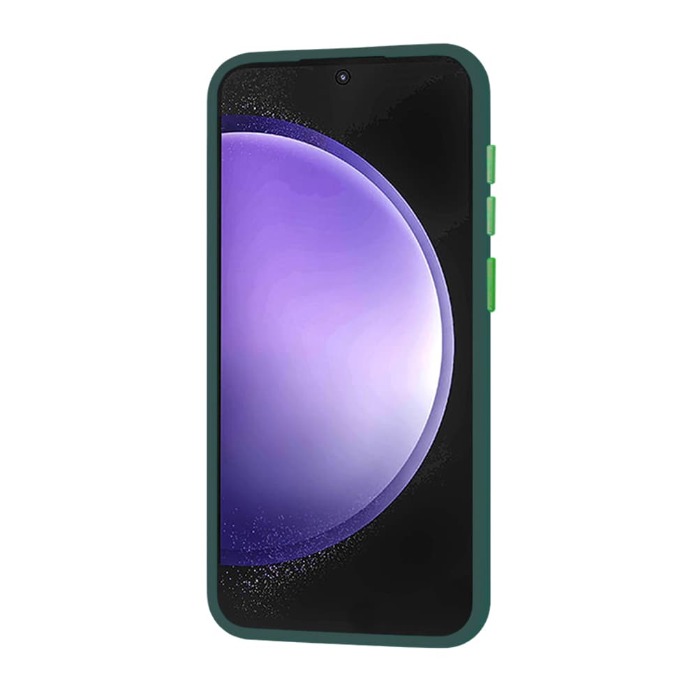 Techsuit HaloFrost Řada Samsung Galaxy S23 FE Půlnoční zelená - náhled 3