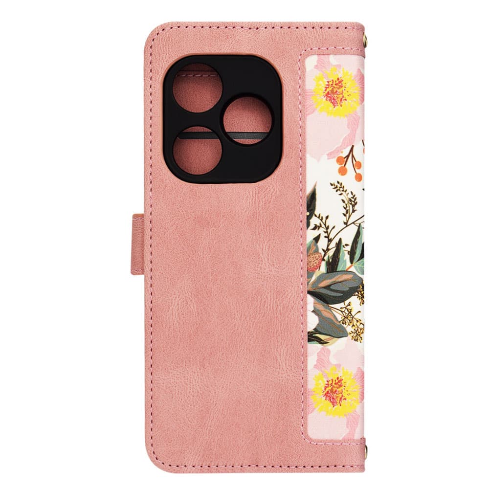 Techsuit FlipCraft kryt Realme GT 6 GT 6T Sweetheart Pink - náhled 3