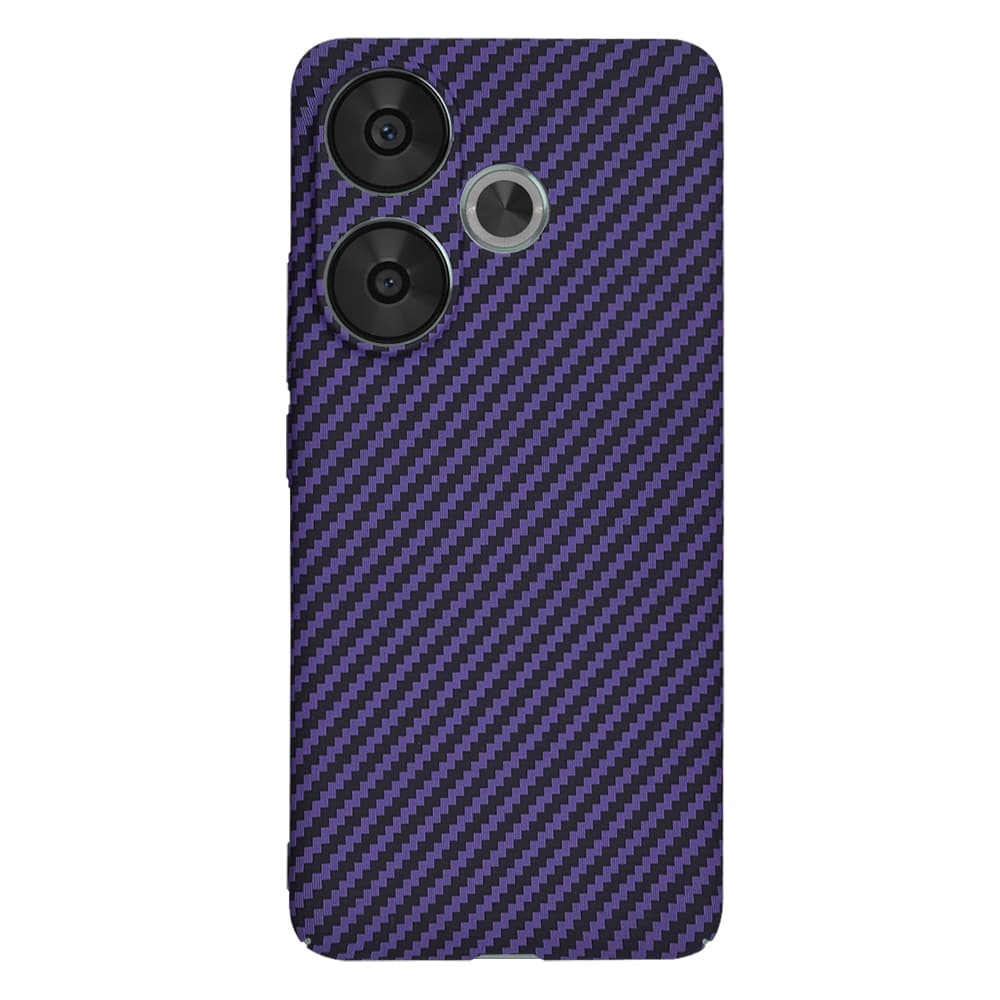 Techsuit Carbonite FiberShell Xiaomi Poco F6 fialové - náhled 3