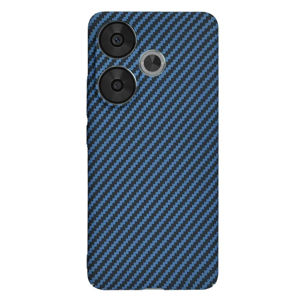 Techsuit Carbonite FiberShell obal Xiaomi Poco F6 tyrkysová - náhled 3