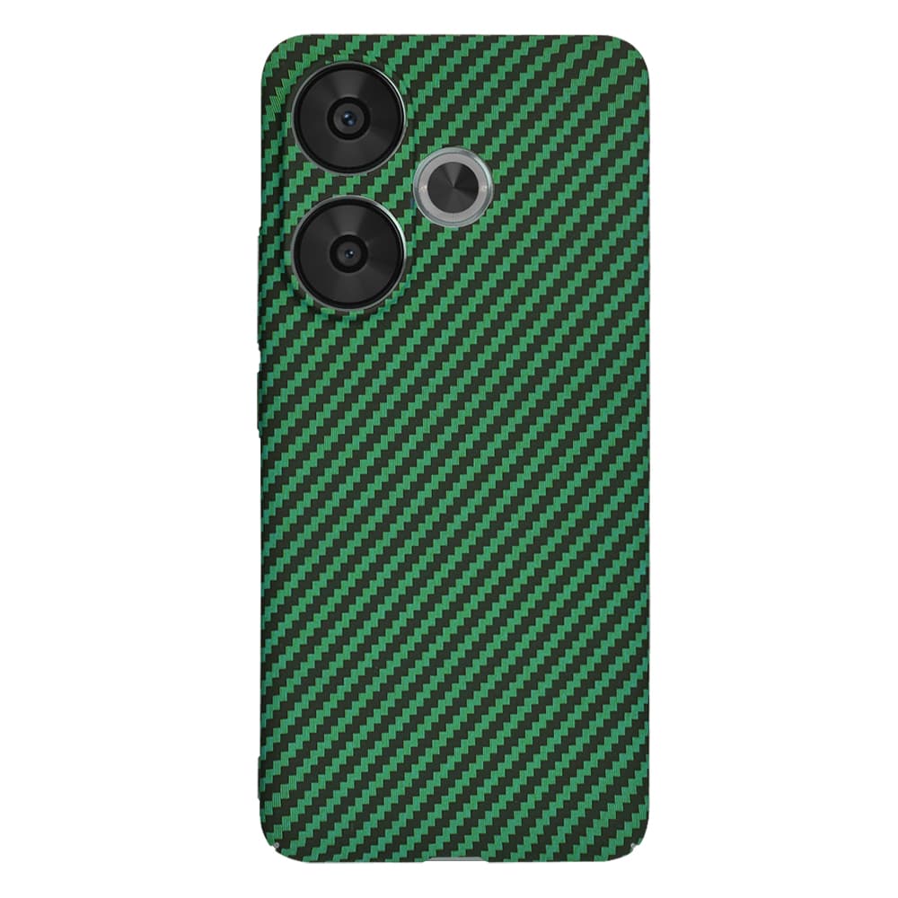 Techsuit Carbonite FiberShell pouzdro Xiaomi Poco F6 zelené - náhled 3