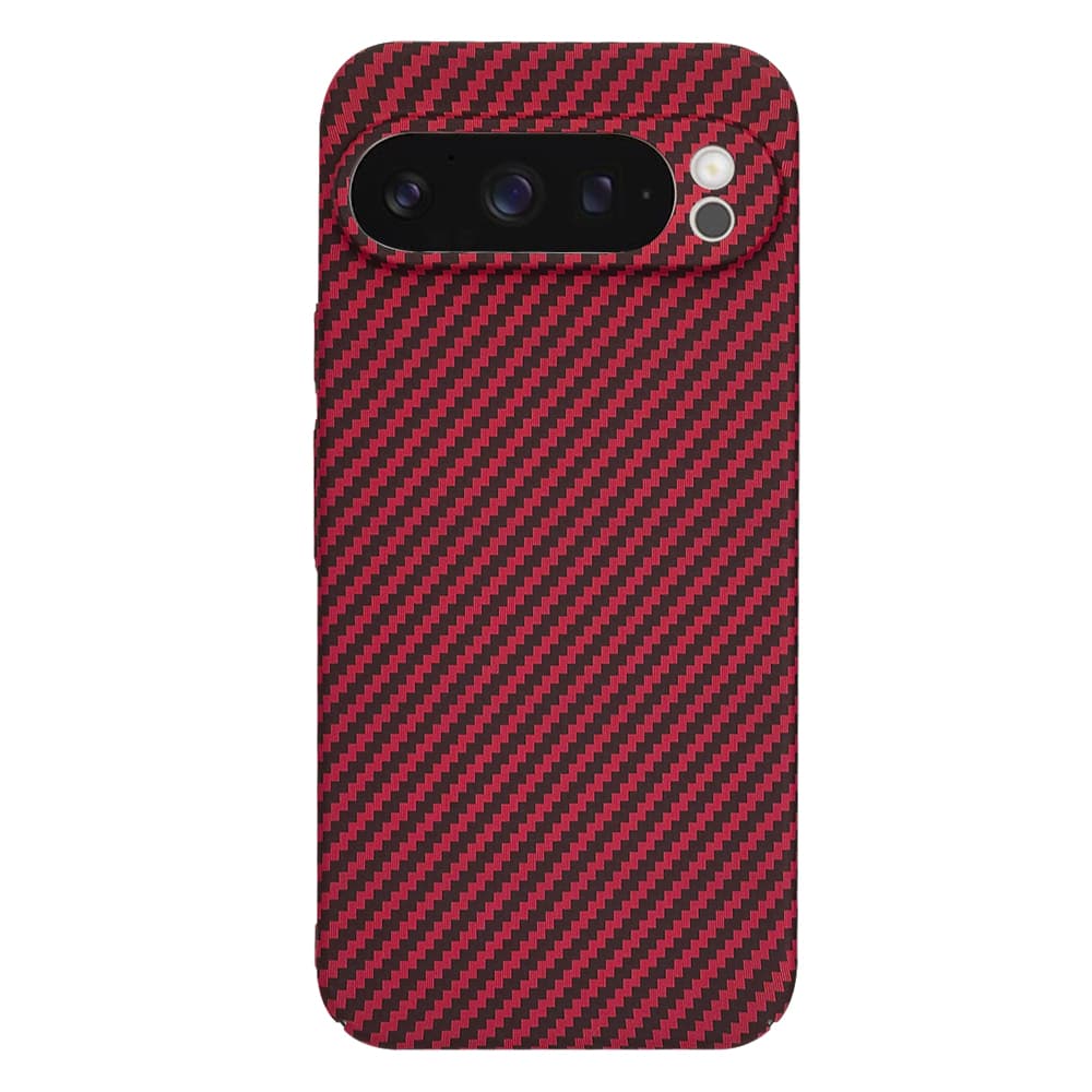 Techsuit Carbonite FiberShell Google Pixel 9 Pro červené - náhled 3