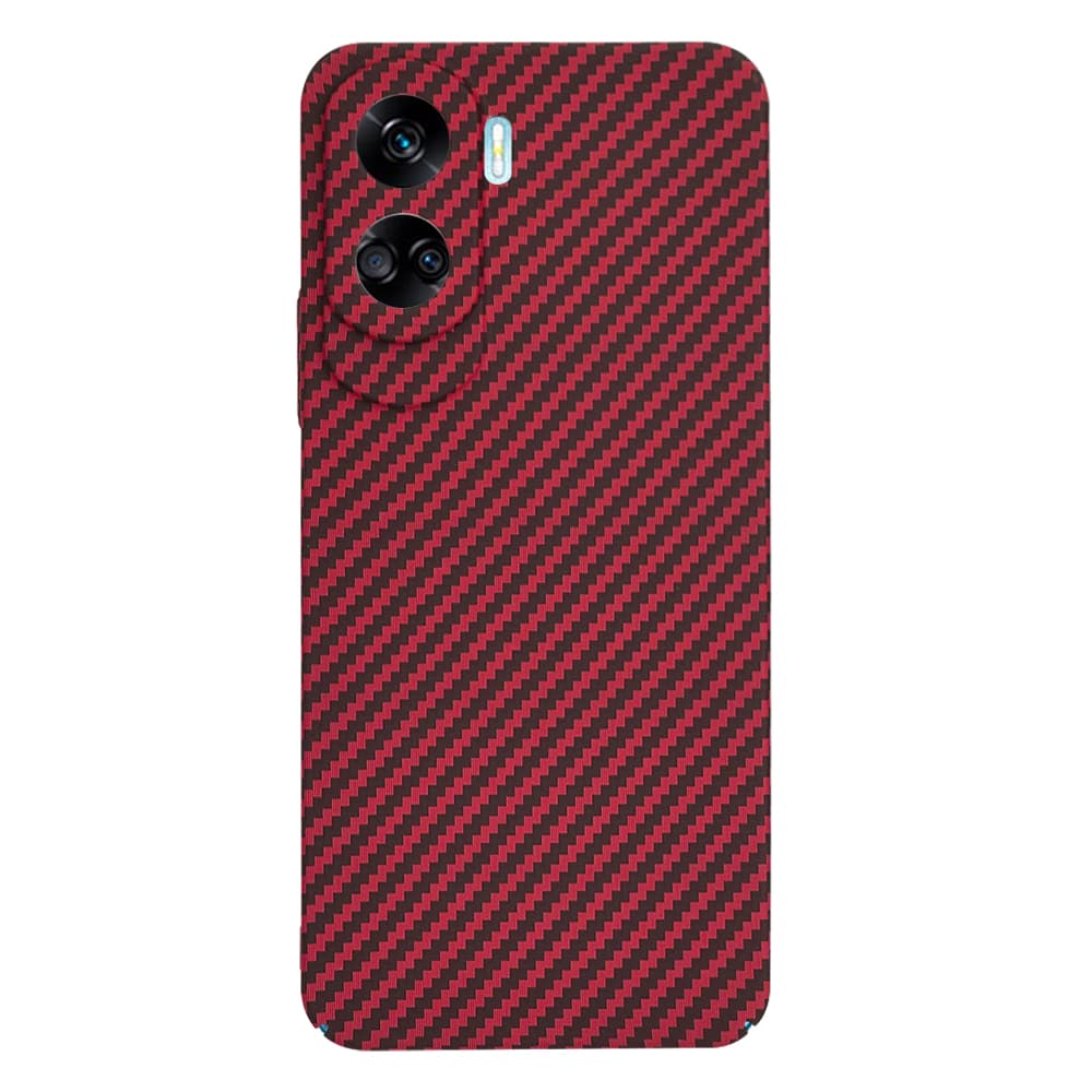 Techsuit Carbonite FiberShell kryt Honor 90 Lite červený - náhled 3
