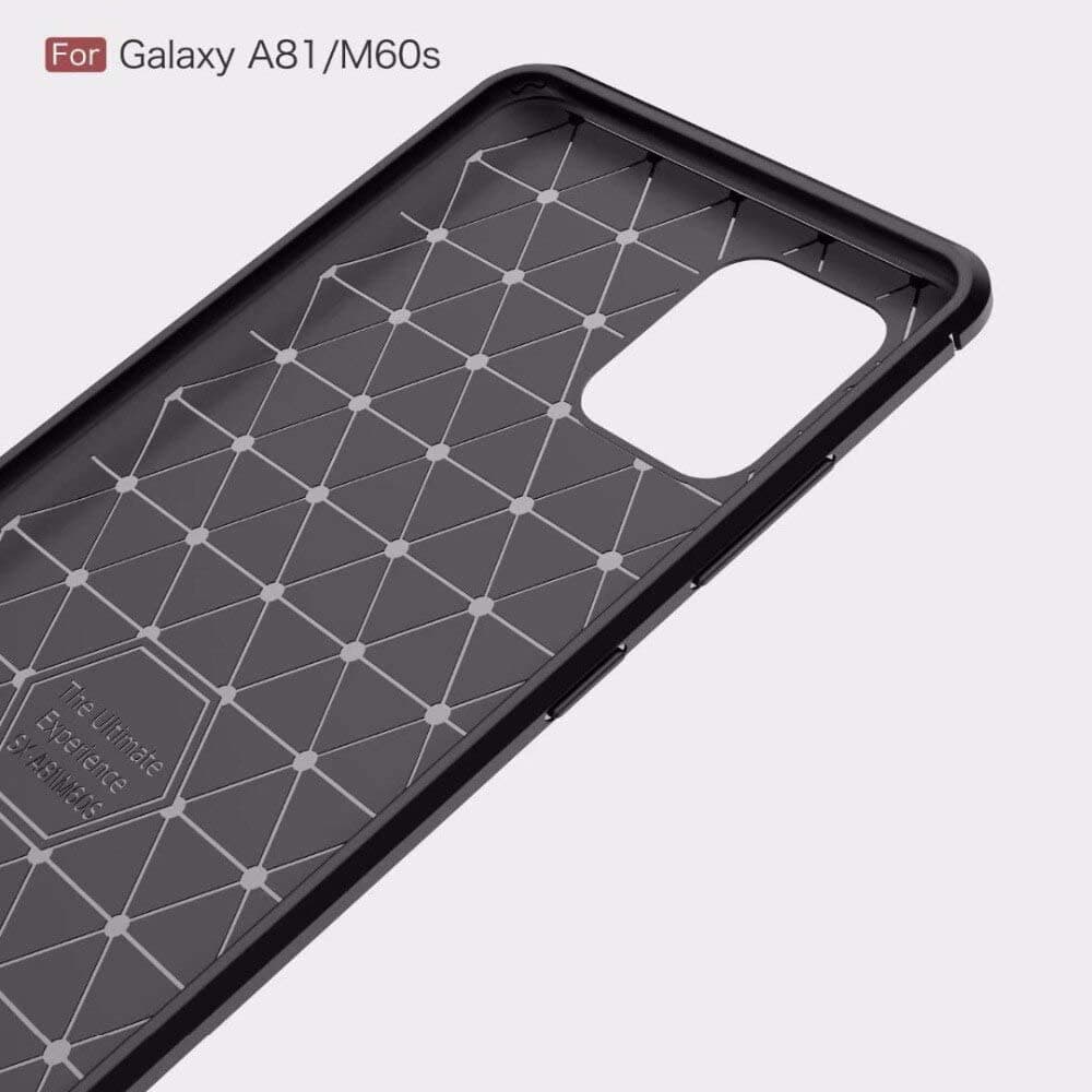 Techsuit Karbon Silikon Samsung Galaxy Note 10 Lite Černá - náhled 3
