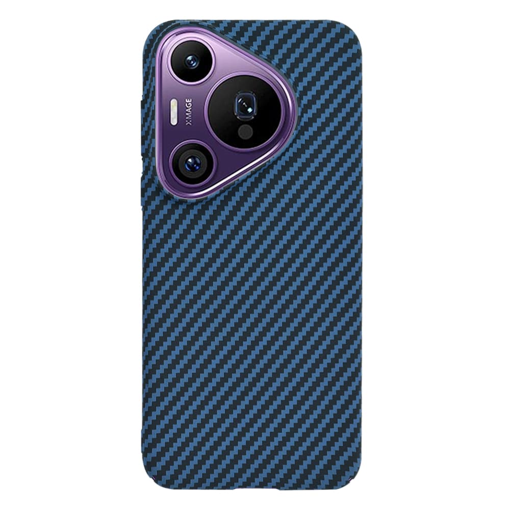Techsuit Carbonite FiberShell Huawei Pura 70 Pro Azurové - náhled 3