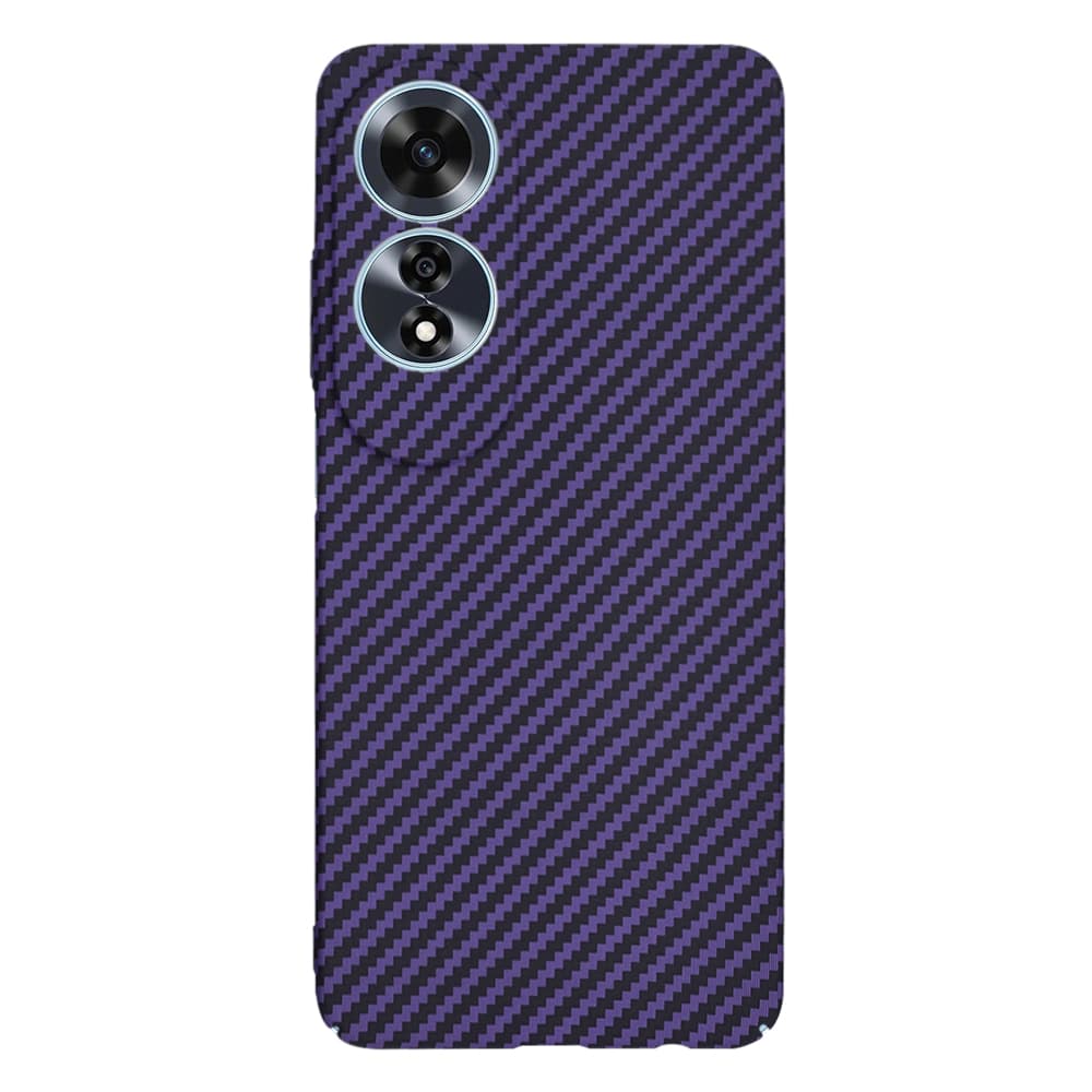 Techsuit Carbonite FiberShell kryt Oppo A60 4G Purple - náhled 3