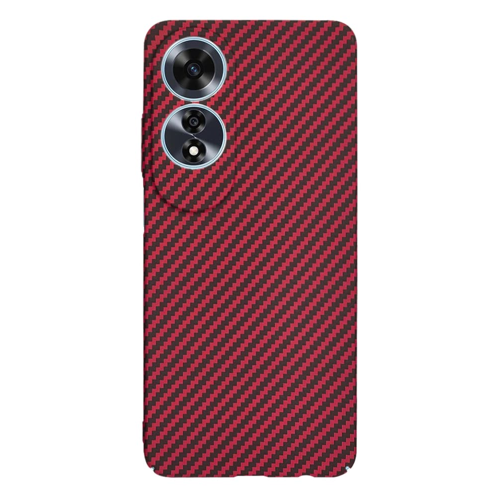 Obal Techsuit Carbonite FiberShell pro Oppo A60 4G červený - náhled 3