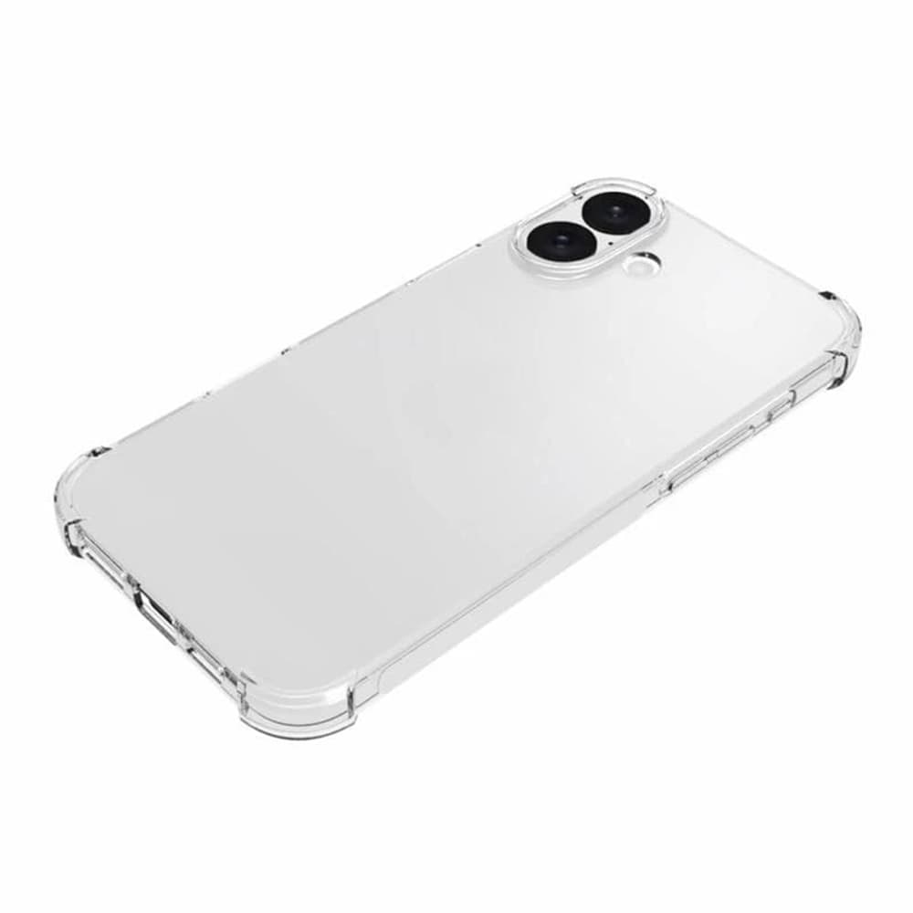 Techsuit Nárazuvzdorný Průhledný Silikonový Kryt iPhone 16 - náhled 3