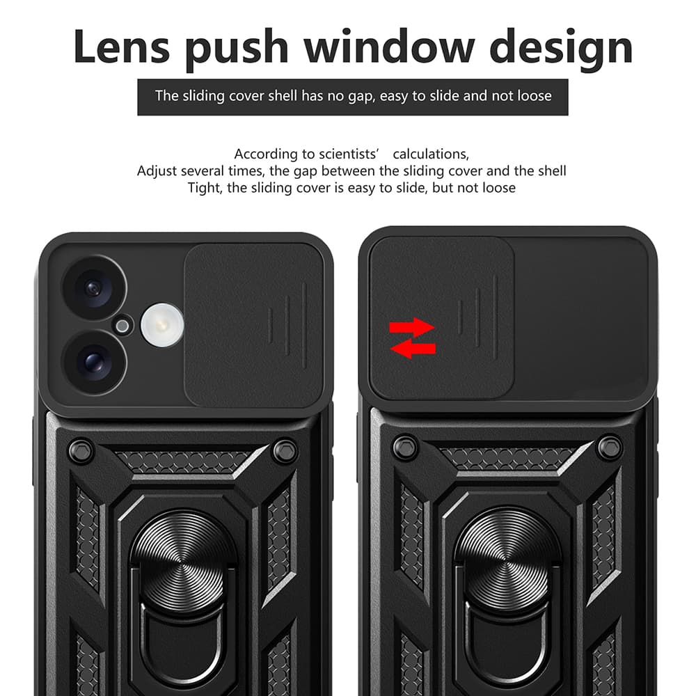 Techsuit CamShield řada iPhone 16 Plus Zelený - náhled 3
