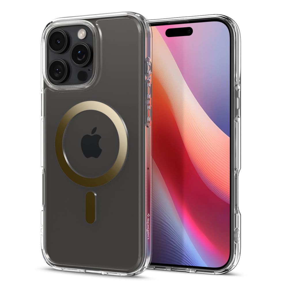 Spigen Ultra Hybrid MagSafe pro iPhone 16 Pro Max zlatý - náhled 3