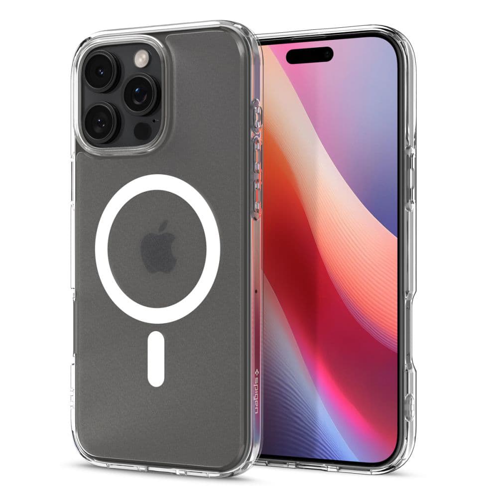 Spigen Ultra Hybrid MagSafe pro iPhone 16 Pro v mrazivě čiré barvě - náhled 3