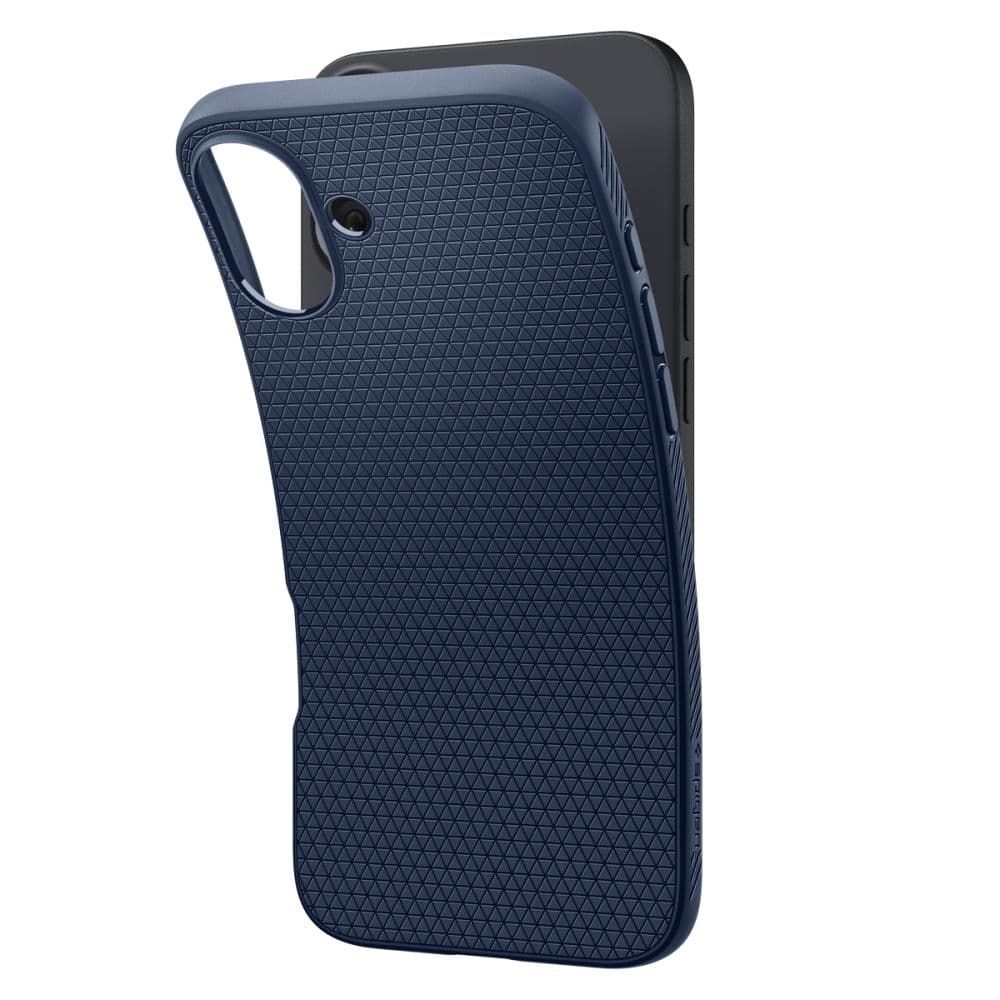 Spigen Liquid Air iPhone 16 námořnická modrá - náhled 3