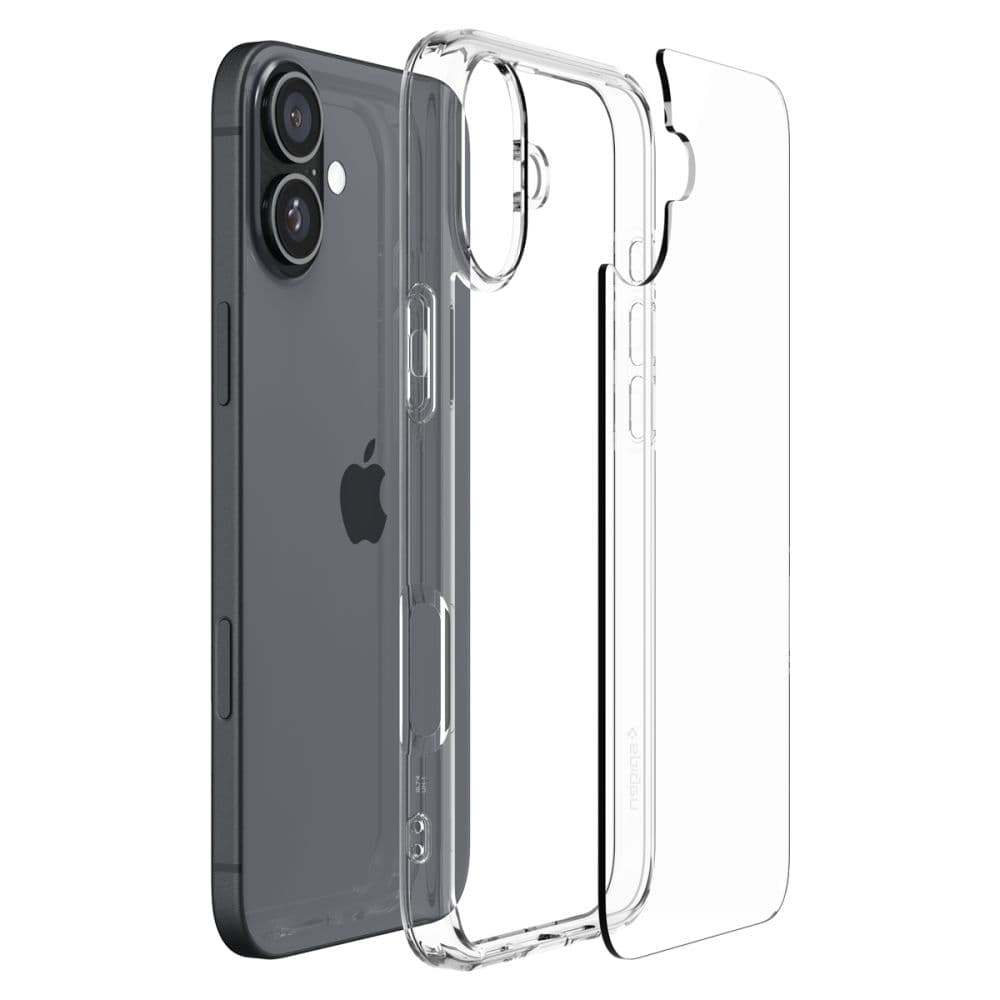 Spigen Ultra Hybrid iPhone 16 průhledný obal - náhled 3