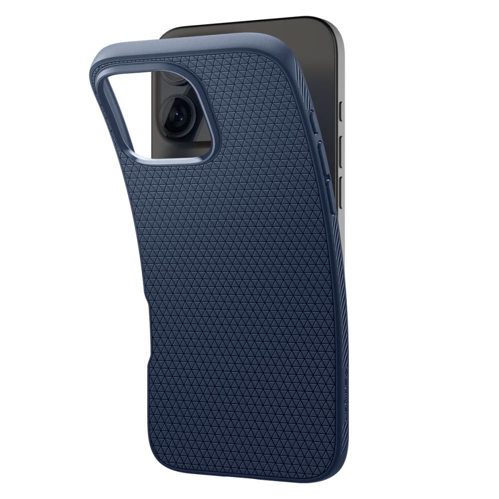Spigen Liquid Air pro iPhone 16 Pro námořnická modrá - náhled 3