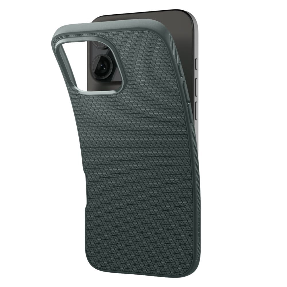 Spigen Liquid Air pro iPhone 16 Pro v barvě Abyss Green - náhled 3