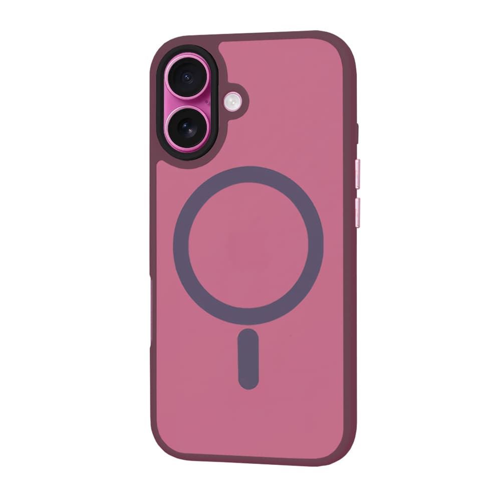 Techsuit HaloFrost MagSafe Series iPhone 16 Plus Bordeaux - náhled 3