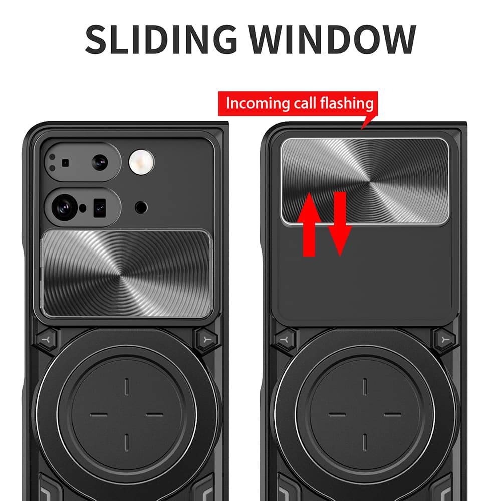 Techsuit CamGuard Pro pro Google Pixel 9 Pro Fold červený - náhled 3