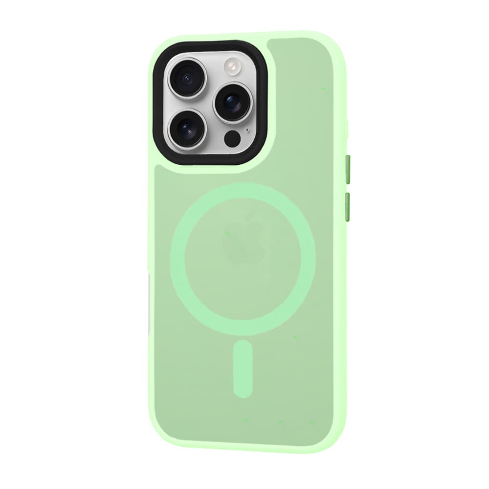 Techsuit HaloFrost MagSafe Series iPhone 16 Pro Světle zelená - náhled 3