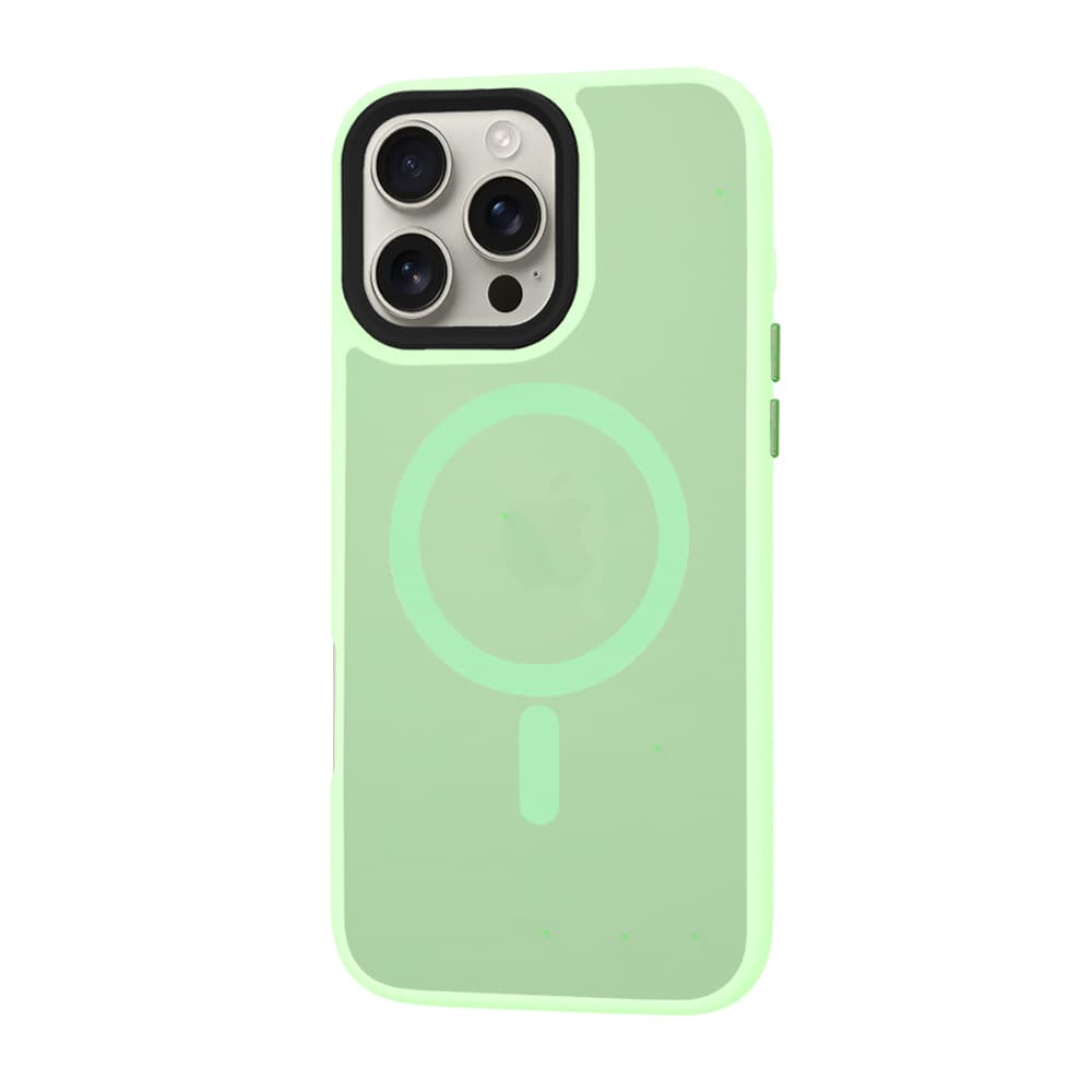 Techsuit HaloFrost MagSafe Řada iPhone 16 Pro Max Světle zelená - náhled 3