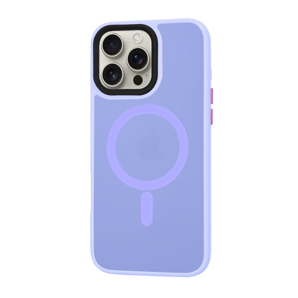 Techsuit HaloFrost MagSafe Series iPhone 16 Pro Max Světle fialová - náhled 3