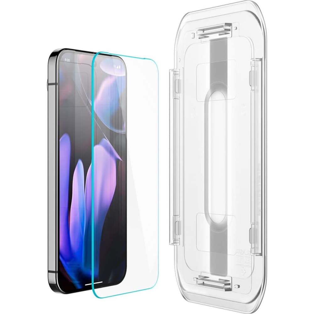 Spigen Glas.tR EZ-FIT (2 balení) Google Pixel 9 Pro XL průhledný - náhled 3