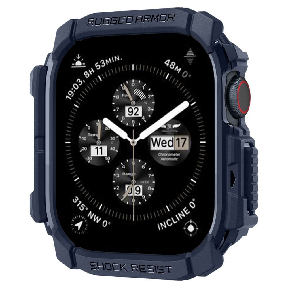 Spigen Rugged Armor Apple Watch 10 46mm Watch 11 46mm námořnická modrá - náhled 3