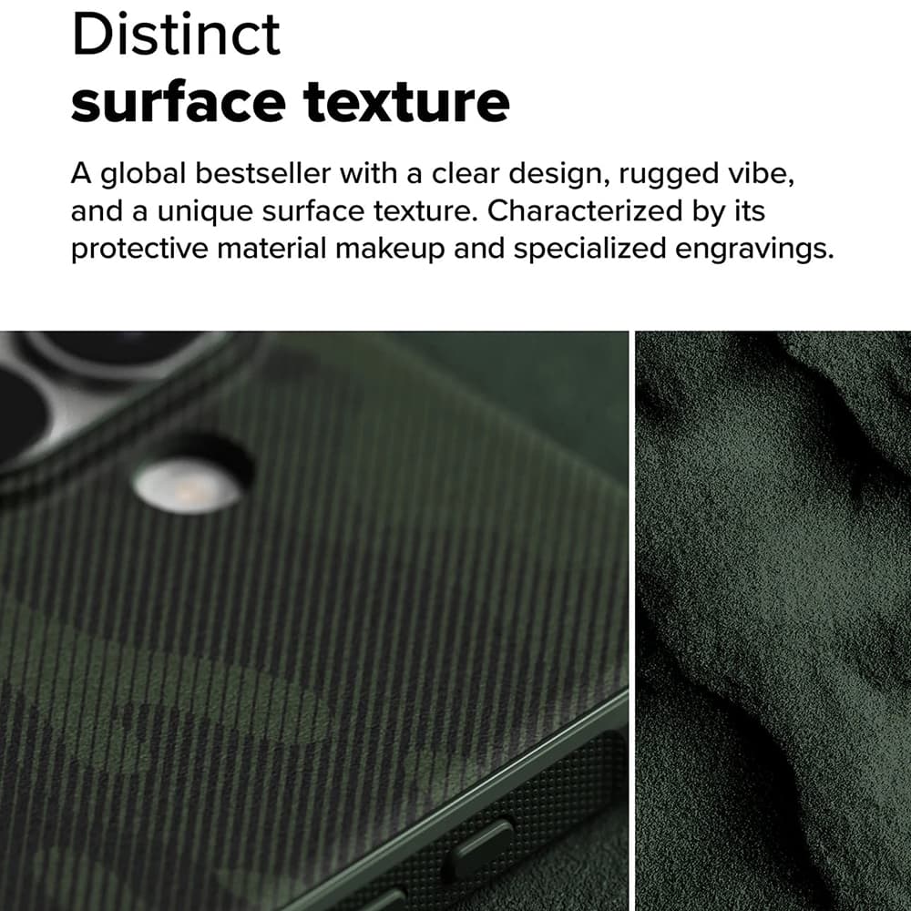 Ringke Onyx Design pouzdro iPhone 16 Plus maskáčově zelené - náhled 3