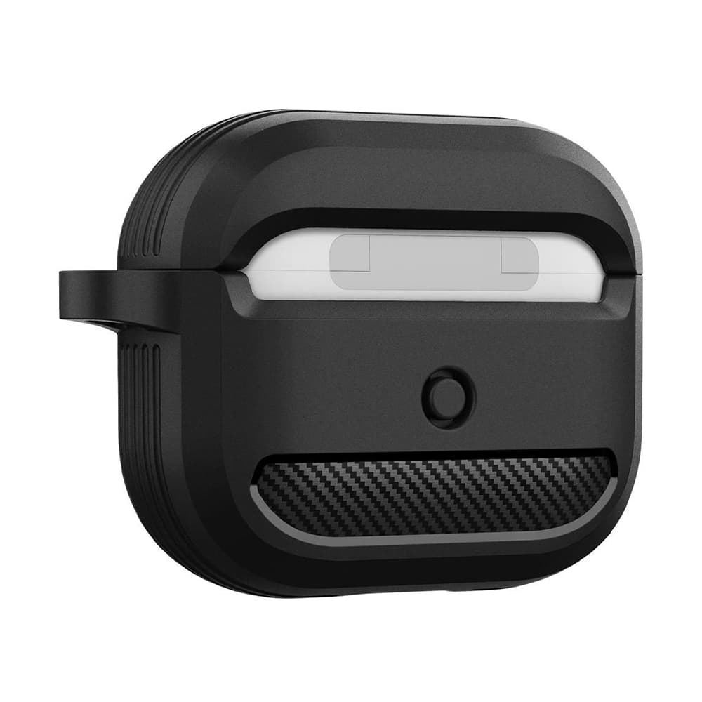 Techsuit Carbon Silicone pro AirPods 3 šedý - náhled 3
