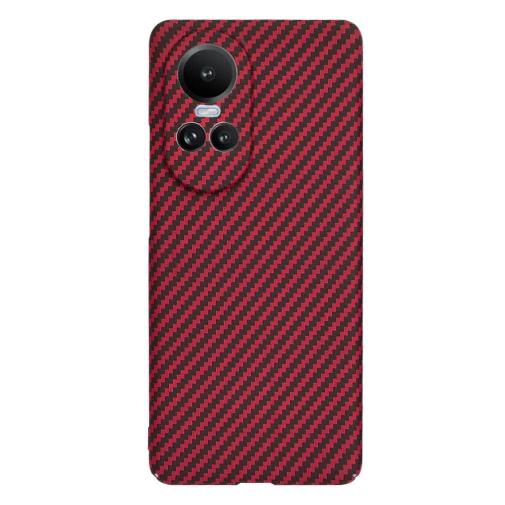 Techsuit Carbonite FiberShell kryt Oppo Reno10 Reno10Pro Red - náhled 3