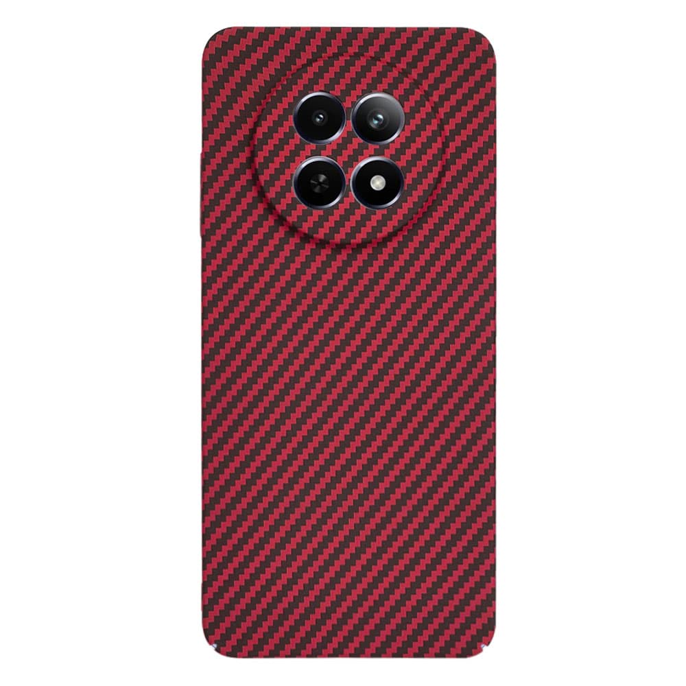Techsuit Carbonite FiberShell Realme 12 12x Red - náhled 3