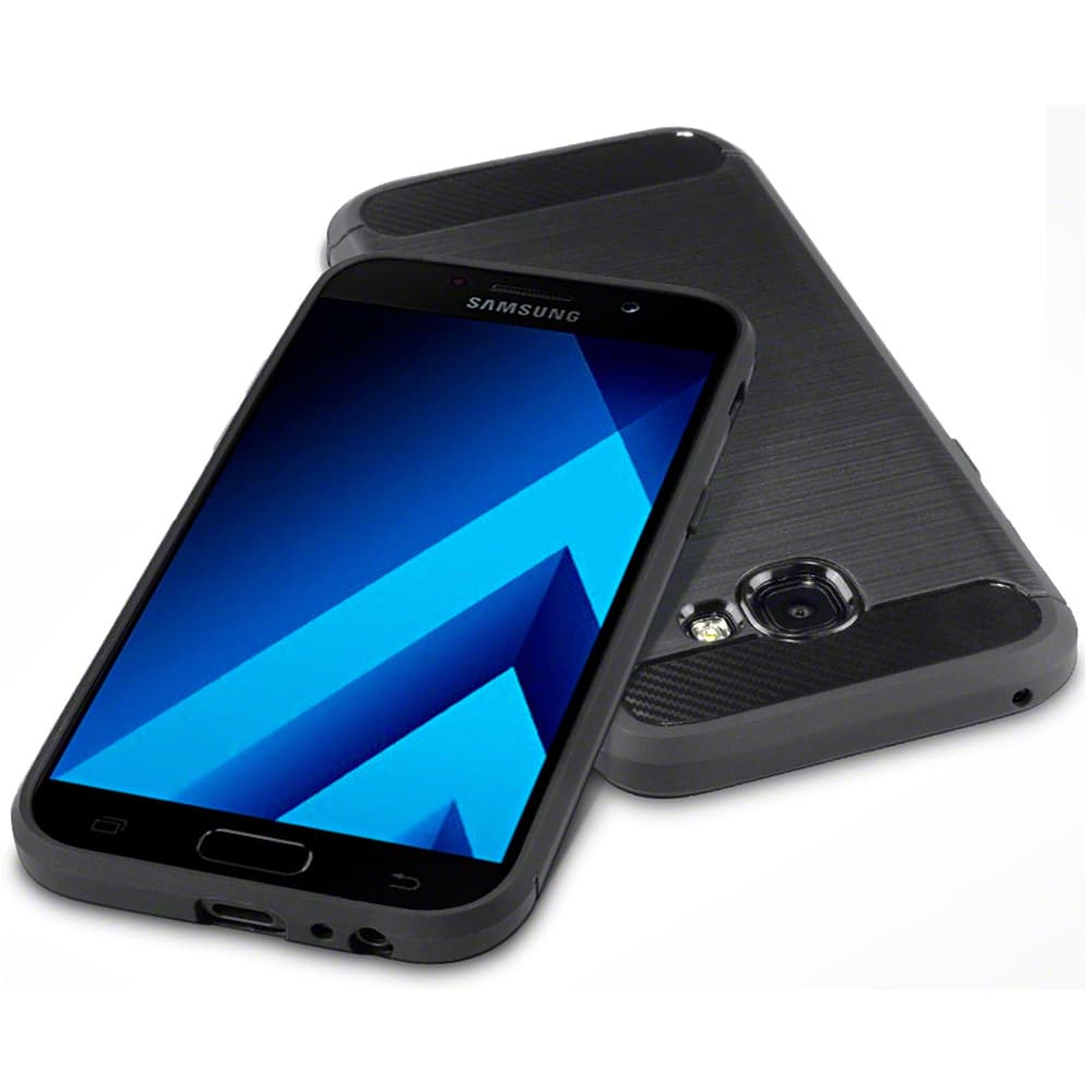 Techsuit Karbon Samsung Galaxy A5 2017 A520 Černý - náhled 3