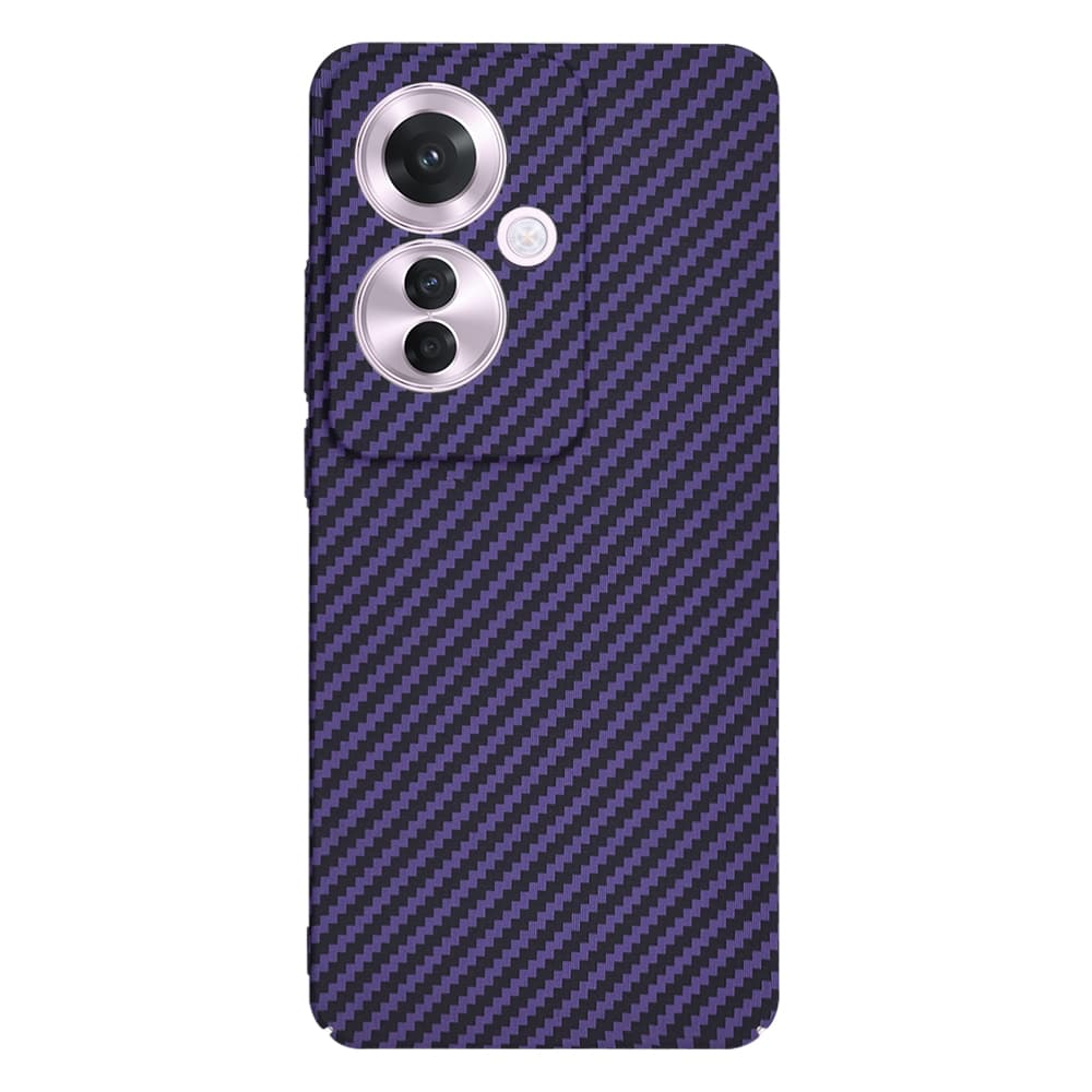 Obal Techsuit Carbonite FiberShell Oppo Reno11 F fialový - náhled 3