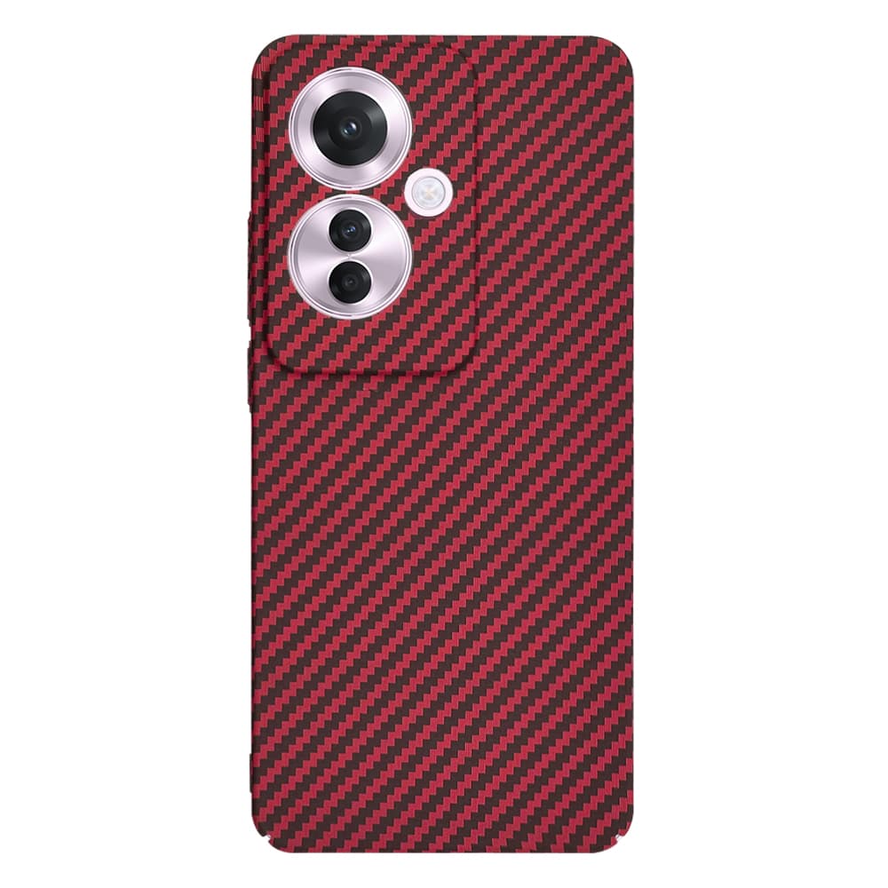 Techsuit Carbonite FiberShell kryt pro Oppo Reno11 F Red - náhled 3