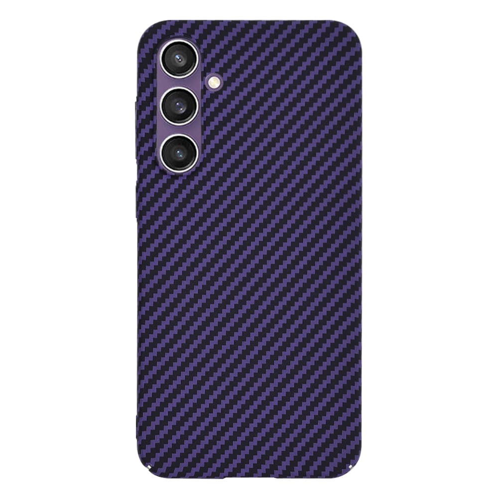 Techsuit Karbonový kryt Samsung Galaxy S23 FE Fialový - náhled 3