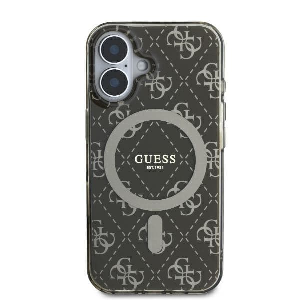 Guess IML 4G Background MagSafe GUHMP16MH4DTEW iPhone 16 Plus hnědý - náhled 3