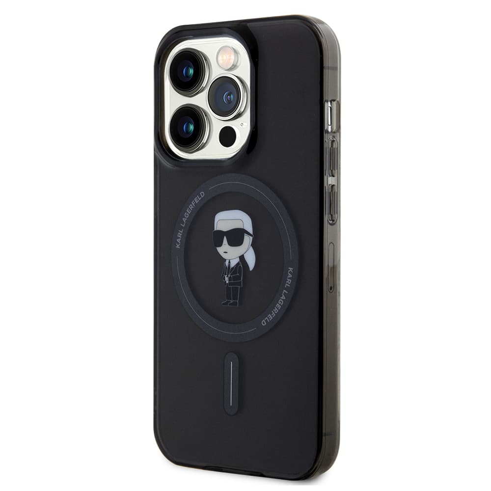 Karl Lagerfeld IML MagSafe iPhone 14 Pro Max Ikonik černá - náhled 3