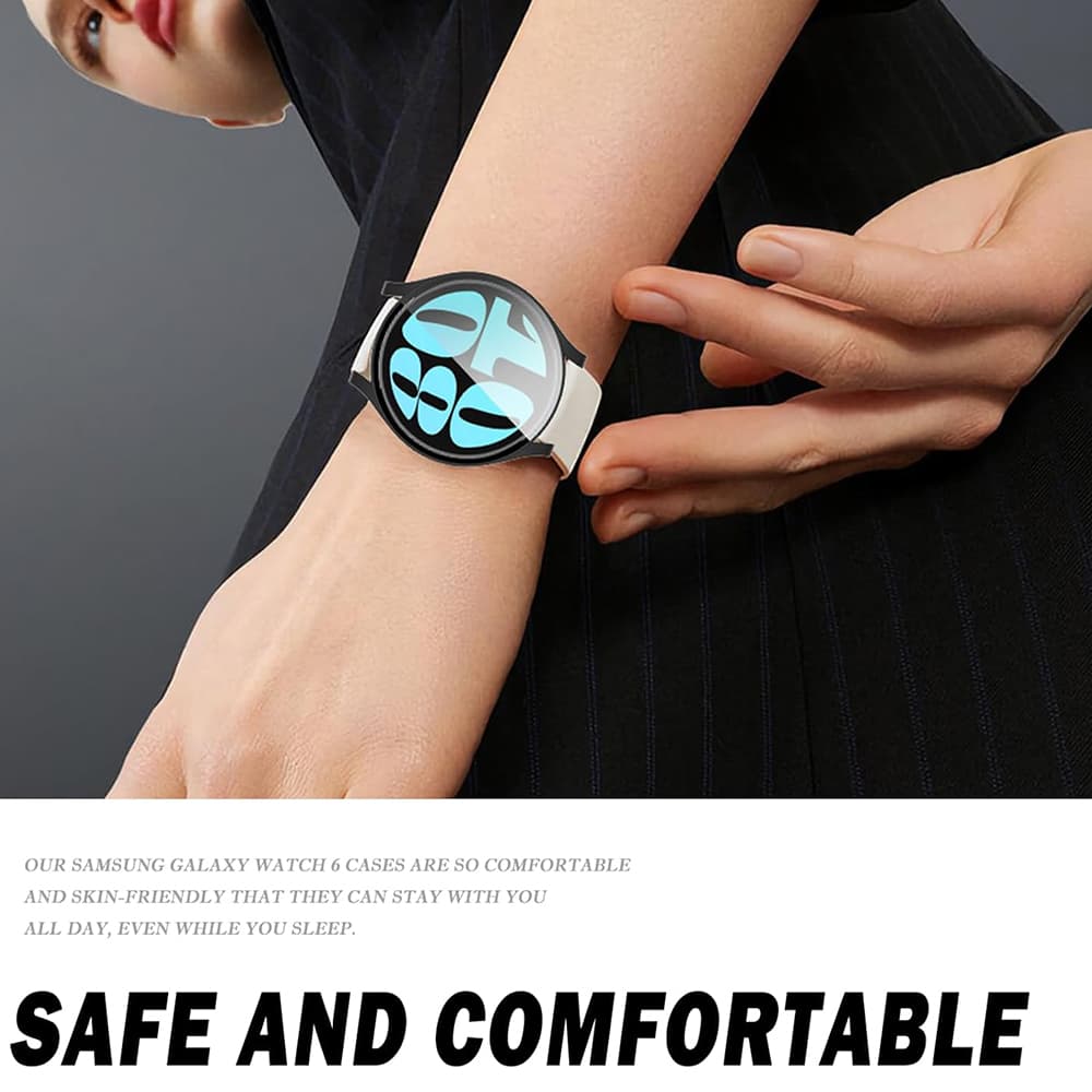 Techsuit Defense360 Pro pro Samsung Galaxy Watch6 (44mm) černá - náhled 3