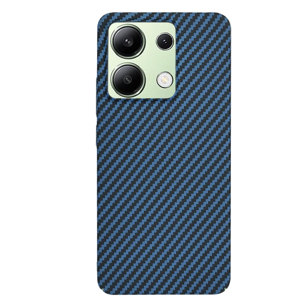 Techsuit Carbonite FiberShell Xiaomi Redmi Note 13 4G Cyan - náhled 3