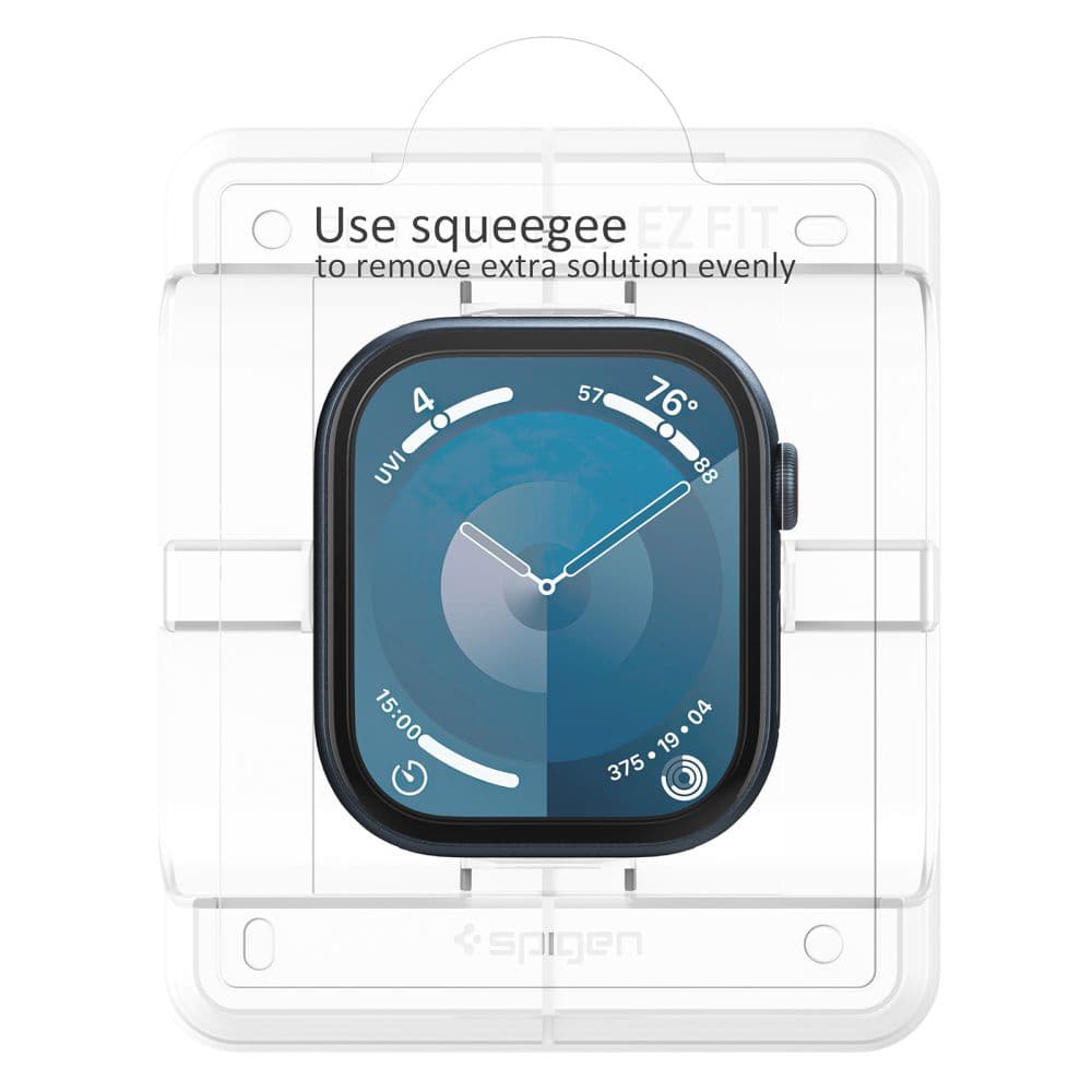 Spigen Elite Shield EZ Fit (2 balení) Apple Watch 10/11 46mm Čirá - náhled 3