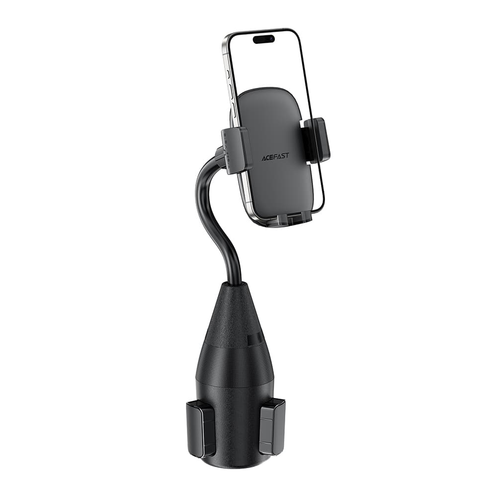 Acefast Držák do auta D24 do držáku na nápoje černý pro telefon 4.5-6.7" - náhled 3