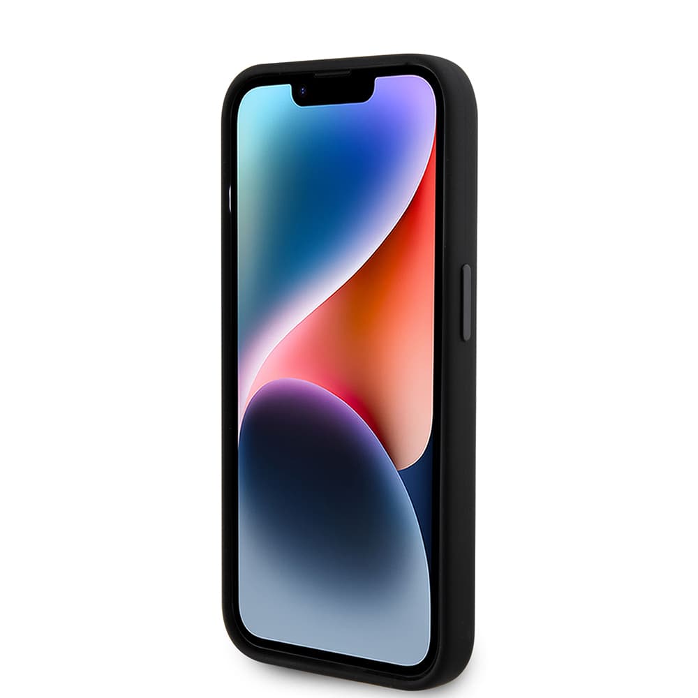 Karl Lagerfeld Silicone iPhone 15 Pro Ikonik růžový - náhled 3