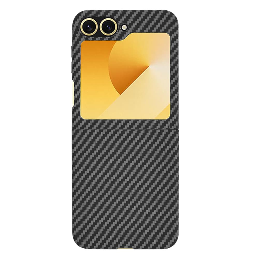 Techsuit Carbonite FiberShell pro Samsung Galaxy Z Flip6 Flip7 FE černá - náhled 3