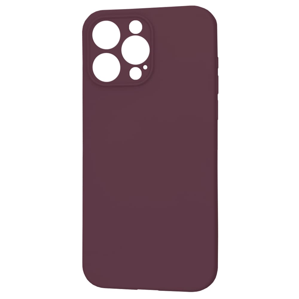 Techsuit SoftFlex MagSafe pro iPhone 15 Pro Max švestkově červená - náhled 3