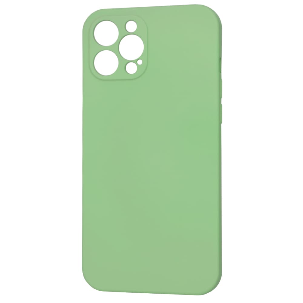 Techsuit SoftFlex MagSafe pro iPhone 12 Pro Max mátově zelená - náhled 3