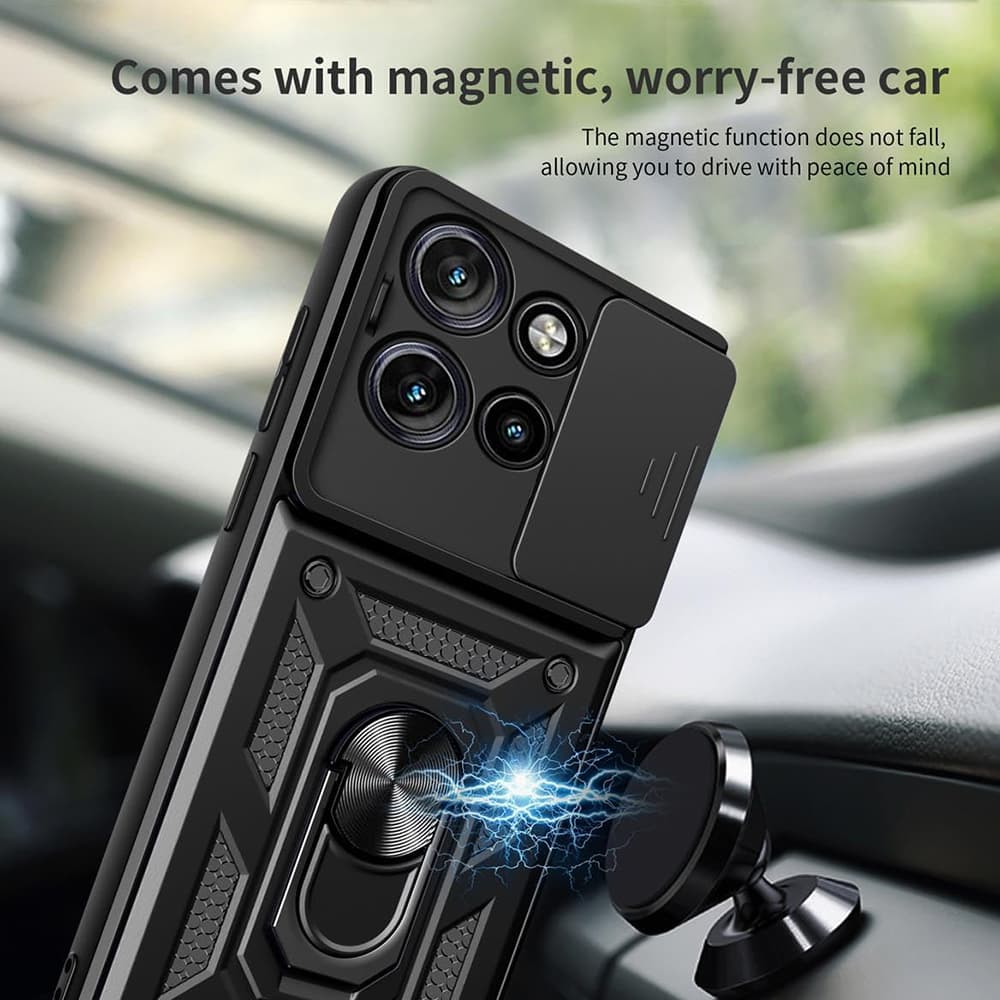 Techsuit CamShield Series pouzdro pro Motorola Edge 50 černé - náhled 3