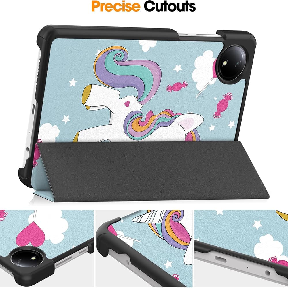 Techsuit FoldPro Xiaomi Redmi Pad SE 4G 8.7" Jednorožec - náhled 3