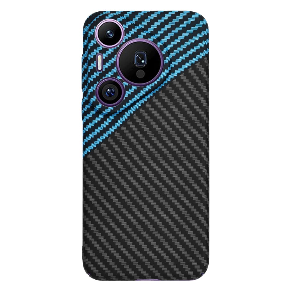 Techsuit Carbonite FiberShell Huawei Pura 70 Pro Blue Pulse - náhled 3