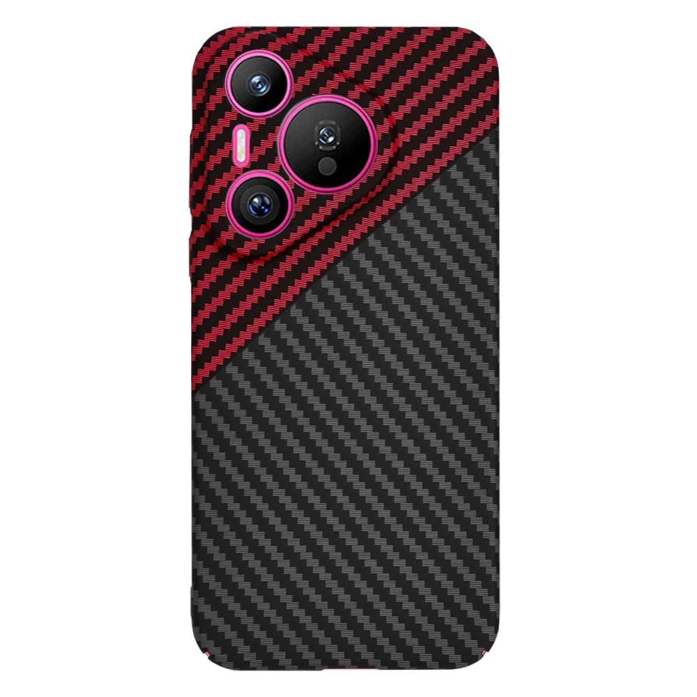 Techsuit Carbonite FiberShell obal pro Huawei Pura 70 Red - náhled 3